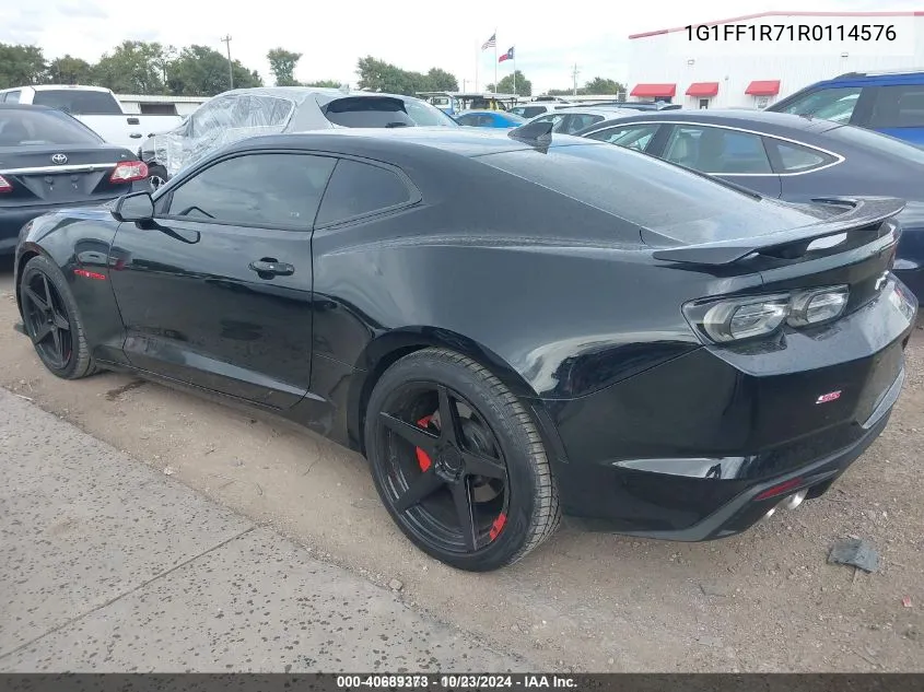 2024 Chevrolet Camaro Rwd 1Ss VIN: 1G1FF1R71R0114576 Lot: 40689373