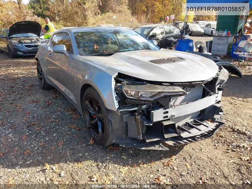 2024 Chevrolet Camaro Rwd 1Ss VIN: 1G1FF1R78R0105857 Lot: 40726709