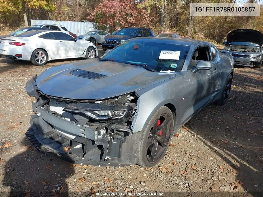 2024 Chevrolet Camaro Rwd 1Ss VIN: 1G1FF1R78R0105857 Lot: 40726709