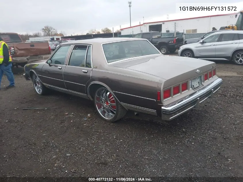 1985 Chevrolet Caprice Classic VIN: 1G1BN69H6FY131572 Lot: 40772132