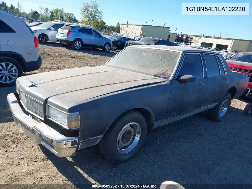 1G1BN54E1LA102220 1990 Chevrolet Caprice Classic