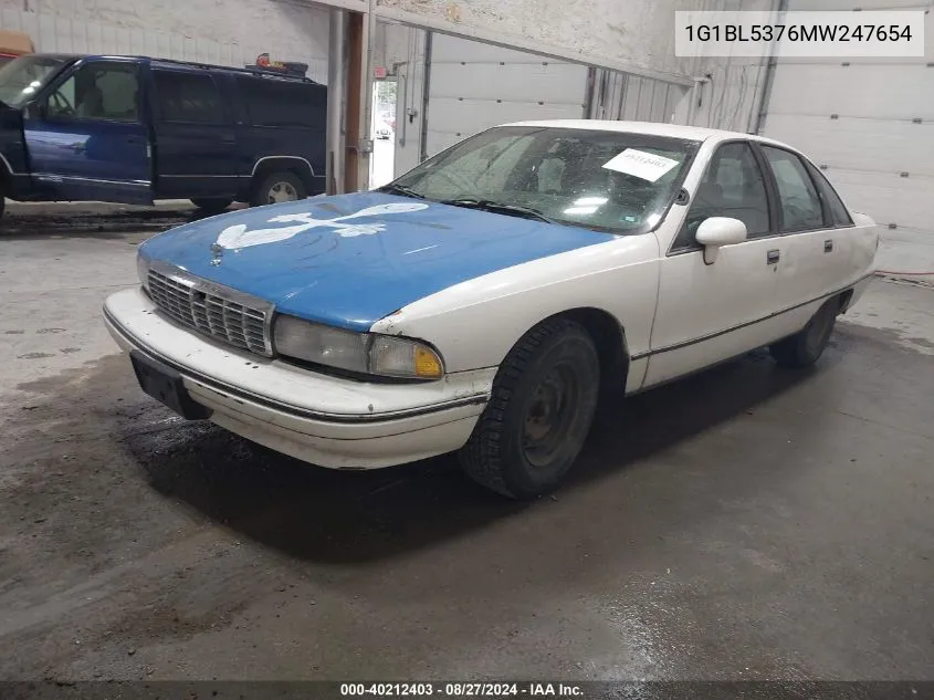 1G1BL5376MW247654 1991 Chevrolet Caprice