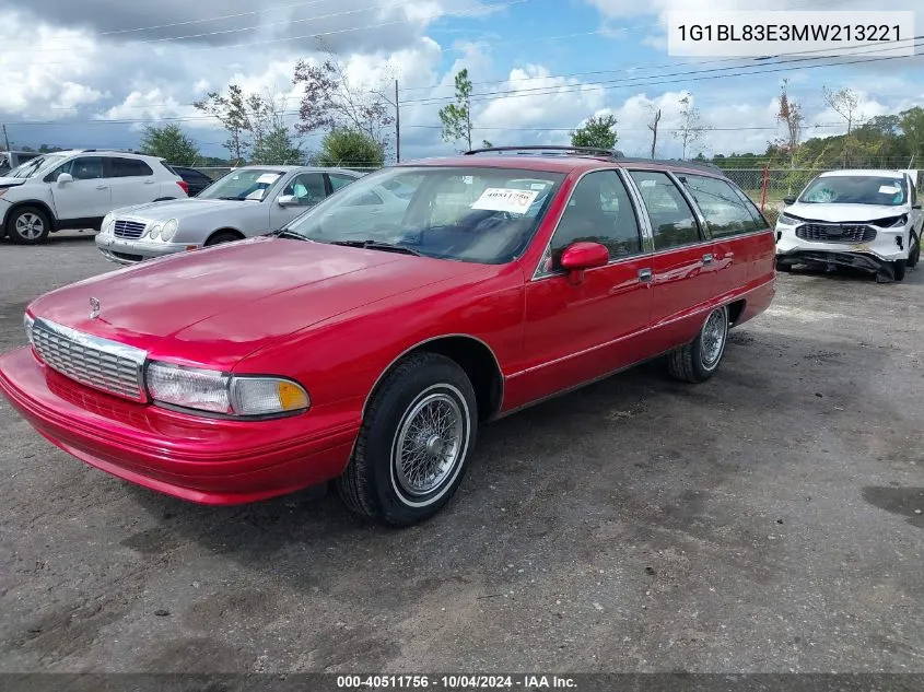 1G1BL83E3MW213221 1991 Chevrolet Caprice