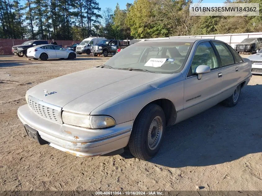 1991 Chevrolet Caprice Classic Ltz VIN: 1G1BN53E5MW184362 Lot: 40611054