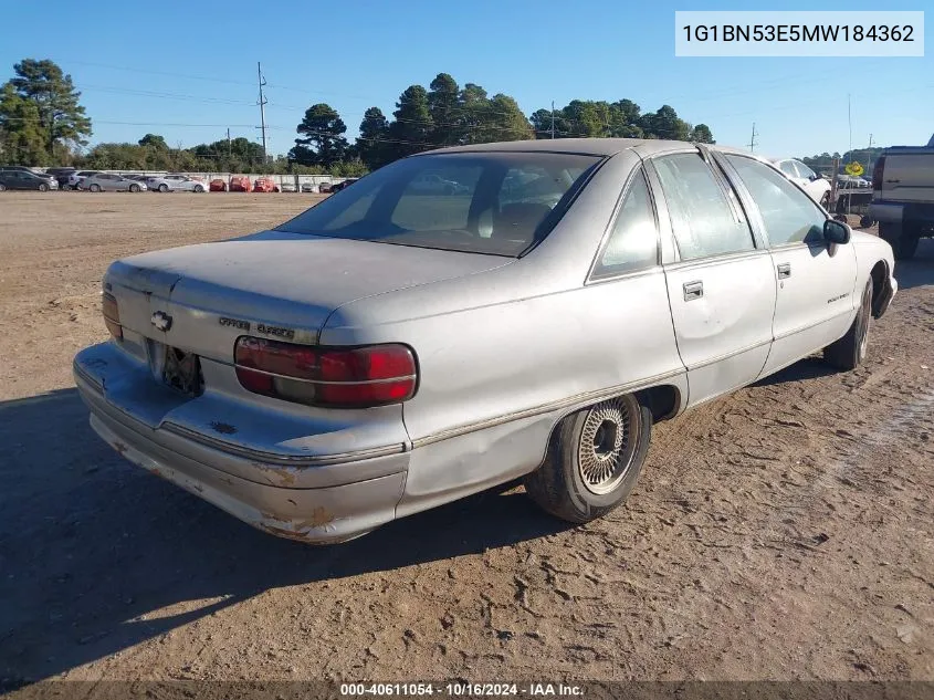 1991 Chevrolet Caprice Classic Ltz VIN: 1G1BN53E5MW184362 Lot: 40611054