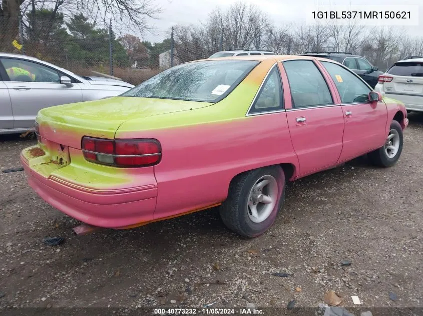 1991 Chevrolet Caprice VIN: 1G1BL5371MR150621 Lot: 40773232