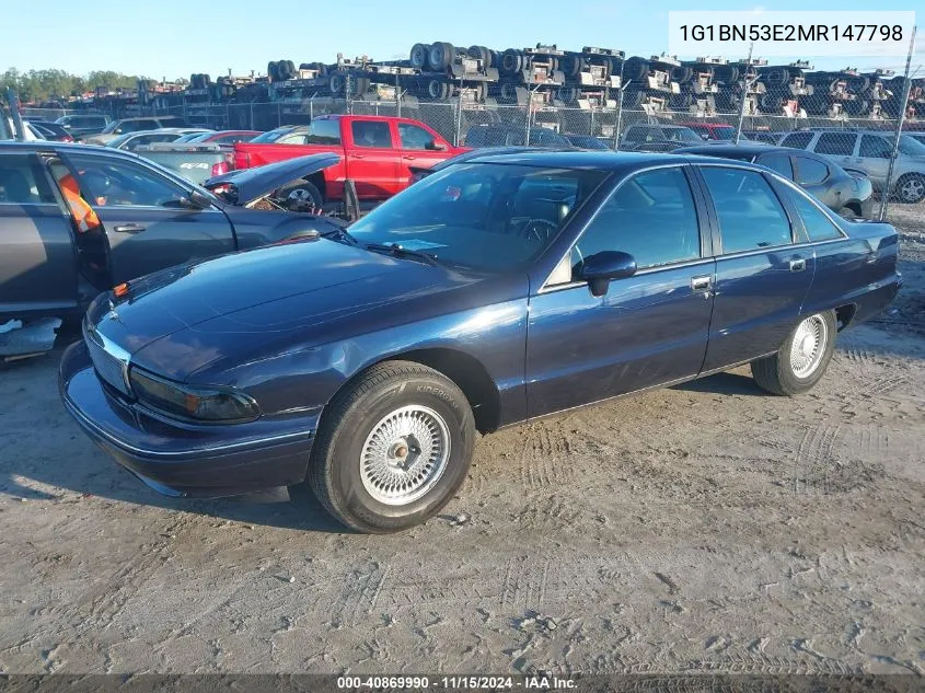 1G1BN53E2MR147798 1991 Chevrolet Caprice Classic Ltz