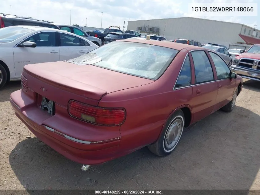 1994 Chevrolet Caprice Classic VIN: 1G1BL52W0RR148066 Lot: 40654834