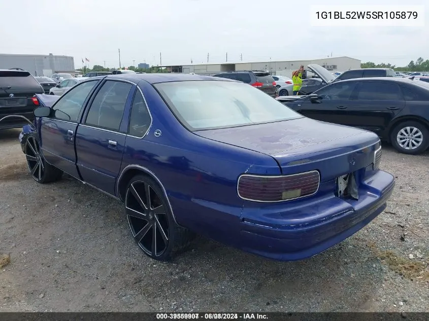 1995 Chevrolet Caprice Classic VIN: 1G1BL52W5SR105879 Lot: 39559907