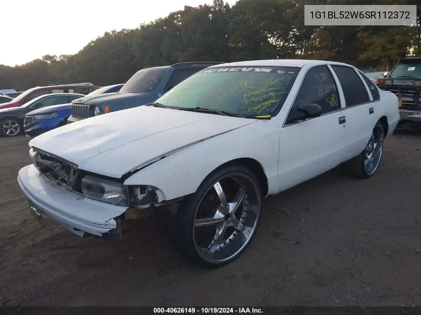 1995 Chevrolet Caprice Classic VIN: 1G1BL52W6SR112372 Lot: 40626149