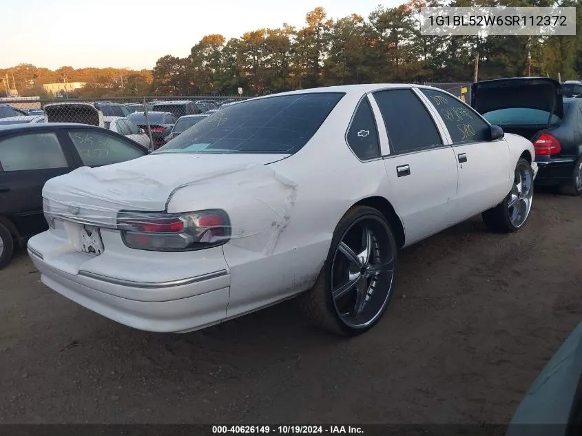 1995 Chevrolet Caprice Classic VIN: 1G1BL52W6SR112372 Lot: 40626149