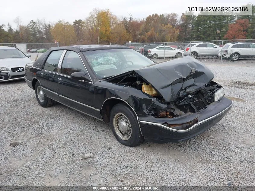 1995 Chevrolet Caprice Classic VIN: 1G1BL52W2SR105886 Lot: 40697482