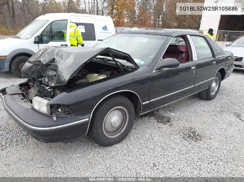 1995 Chevrolet Caprice Classic VIN: 1G1BL52W2SR105886 Lot: 40697482