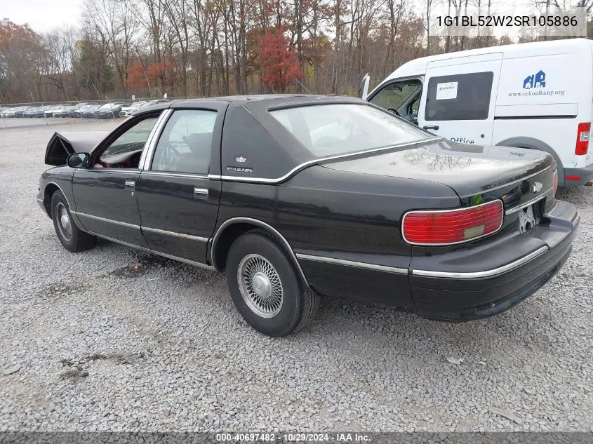 1995 Chevrolet Caprice Classic VIN: 1G1BL52W2SR105886 Lot: 40697482