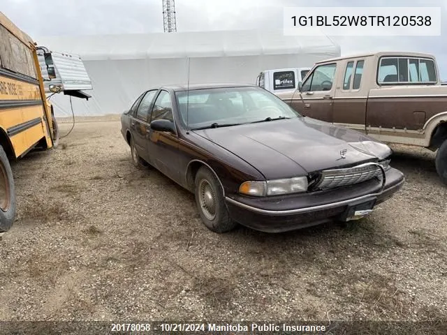 1996 Chevrolet Caprice Classic VIN: 1G1BL52W8TR120538 Lot: 20178058