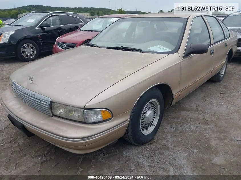 1G1BL52W5TR151309 1996 Chevrolet Caprice Classic