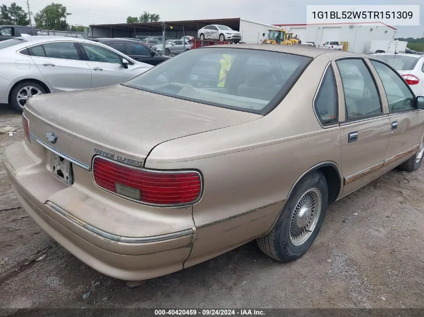 1G1BL52W5TR151309 1996 Chevrolet Caprice Classic