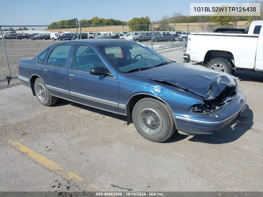 1996 Chevrolet Caprice Classic VIN: 1G1BL52W1TR126438 Lot: 40562608