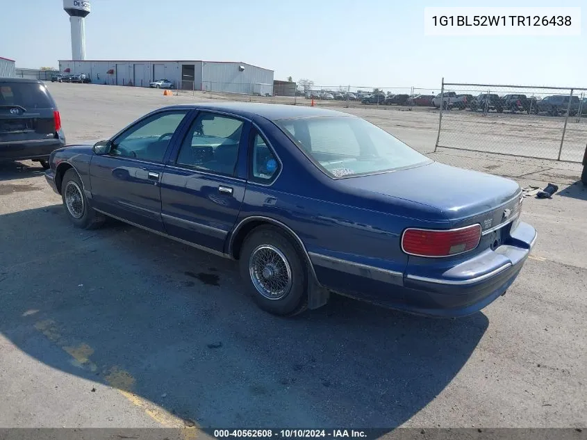 1996 Chevrolet Caprice Classic VIN: 1G1BL52W1TR126438 Lot: 40562608