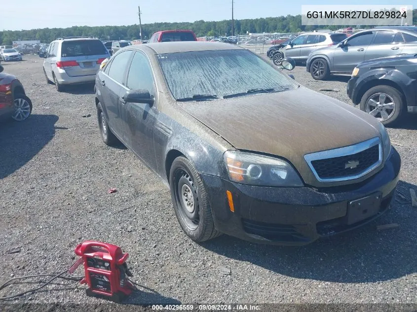 2013 Chevrolet Caprice Police VIN: 6G1MK5R27DL829824 Lot: 40296559