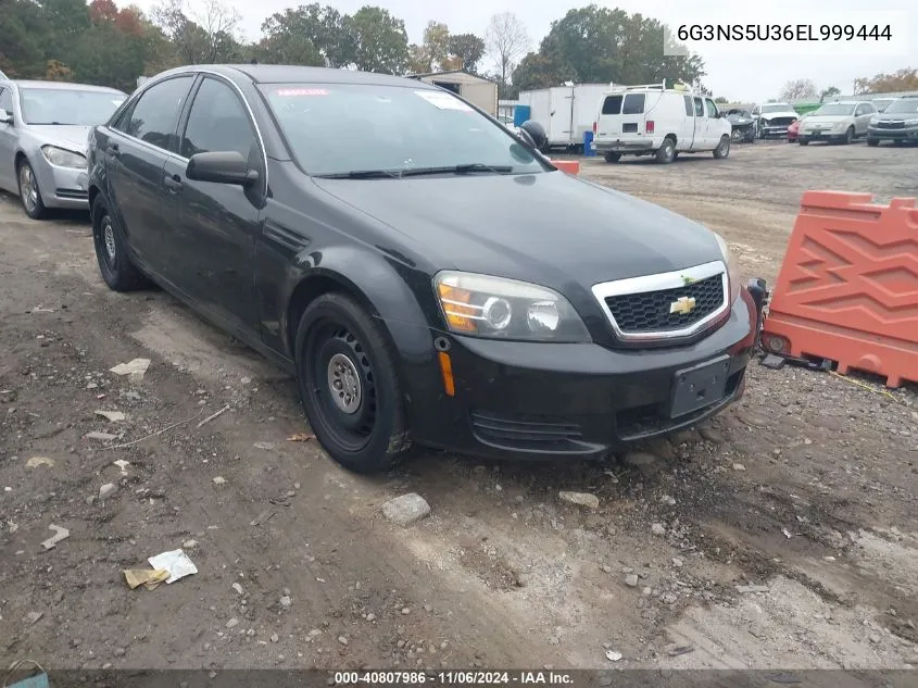 2014 Chevrolet Caprice Police VIN: 6G3NS5U36EL999444 Lot: 40807986