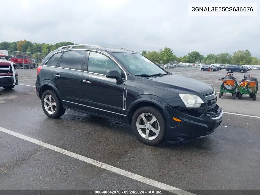 2012 Chevrolet Captiva Sport Lt VIN: 3GNAL3E55CS636676 Lot: 40342078