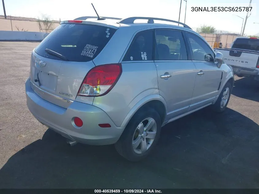 2012 Chevrolet Captiva Sport Lt VIN: 3GNAL3E53CS625787 Lot: 40539459