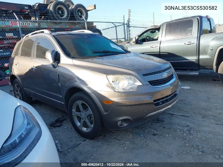 2012 Chevrolet Captiva Sport Lt VIN: 3GNAL3E53CS530582 Lot: 40620412