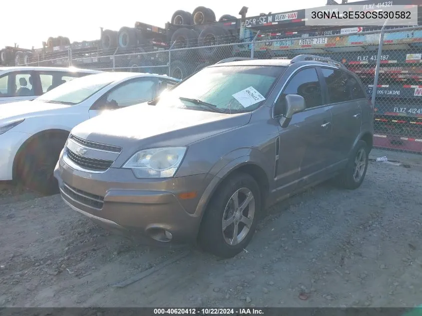 2012 Chevrolet Captiva Sport Lt VIN: 3GNAL3E53CS530582 Lot: 40620412