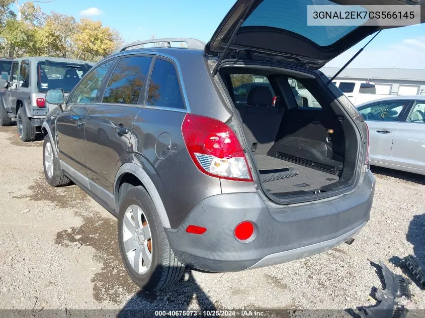 2012 Chevrolet Captiva Sport 2Ls VIN: 3GNAL2EK7CS566145 Lot: 40675073