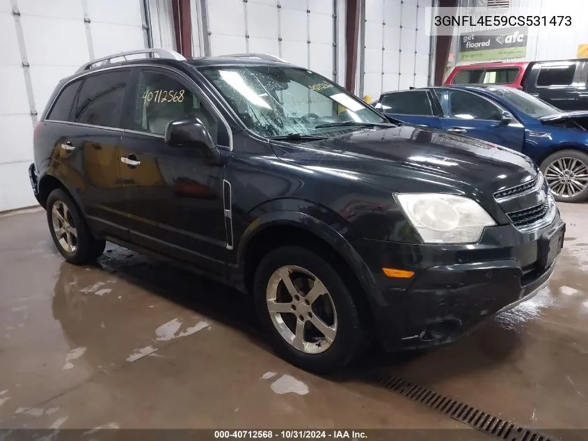 2012 Chevrolet Captiva Sport Fleet Ltz VIN: 3GNFL4E59CS531473 Lot: 40712568