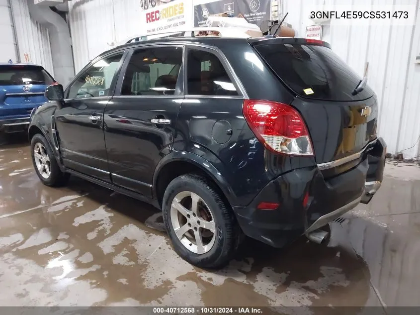 3GNFL4E59CS531473 2012 Chevrolet Captiva Sport Fleet Ltz