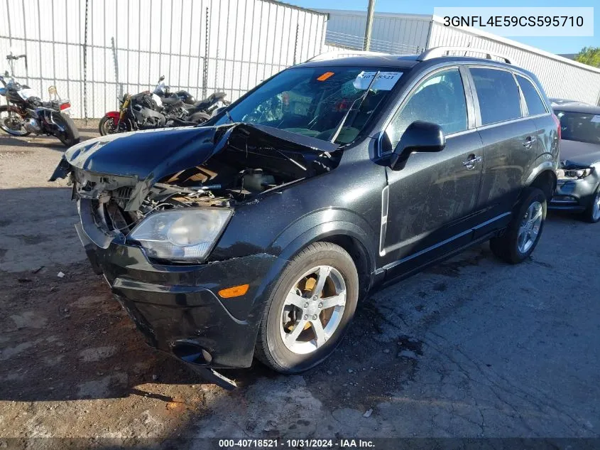 2012 Chevrolet Captiva Sport Fleet Ltz VIN: 3GNFL4E59CS595710 Lot: 40718521