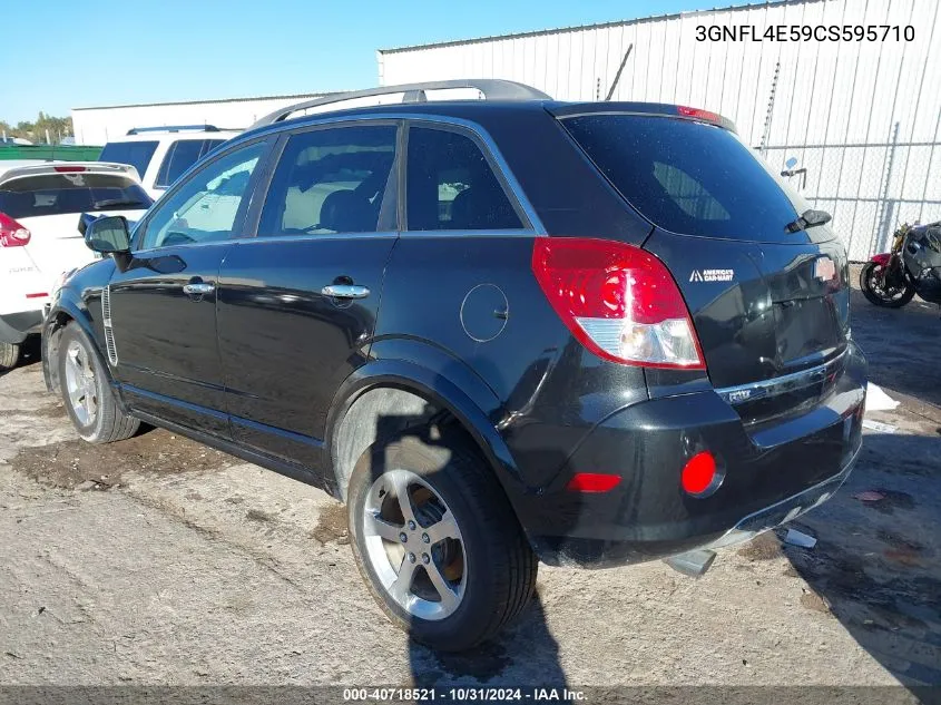 2012 Chevrolet Captiva Sport Fleet Ltz VIN: 3GNFL4E59CS595710 Lot: 40718521