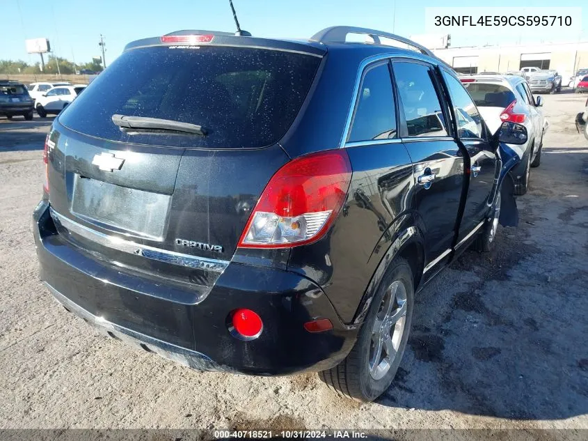 2012 Chevrolet Captiva Sport Fleet Ltz VIN: 3GNFL4E59CS595710 Lot: 40718521