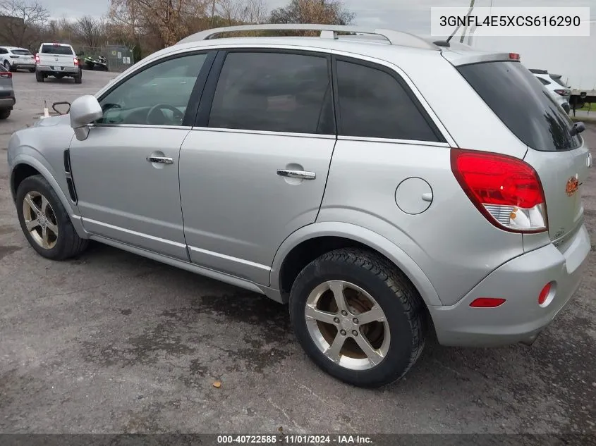 2012 Chevrolet Captiva Sport Fleet Ltz VIN: 3GNFL4E5XCS616290 Lot: 40722585