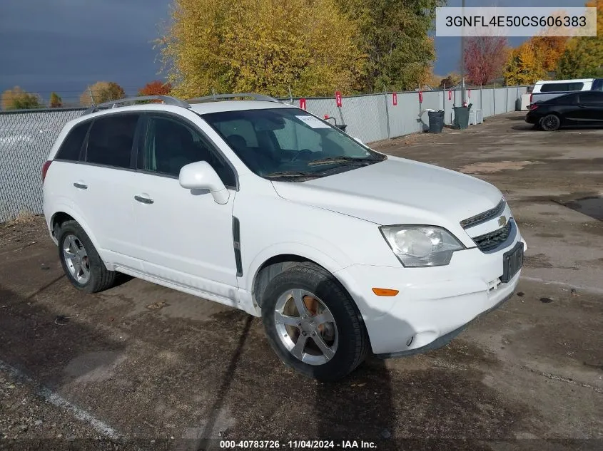 2012 Chevrolet Captiva Sport Fleet Ltz VIN: 3GNFL4E50CS606383 Lot: 40783726