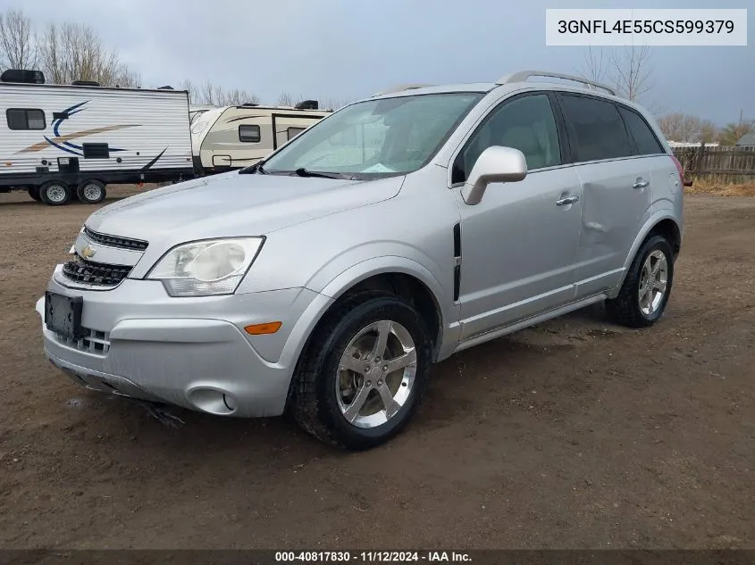 2012 Chevrolet Captiva Sport Fleet Ltz VIN: 3GNFL4E55CS599379 Lot: 40817830