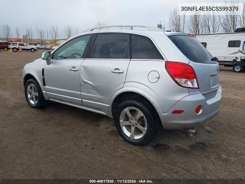 2012 Chevrolet Captiva Sport Fleet Ltz VIN: 3GNFL4E55CS599379 Lot: 40817830