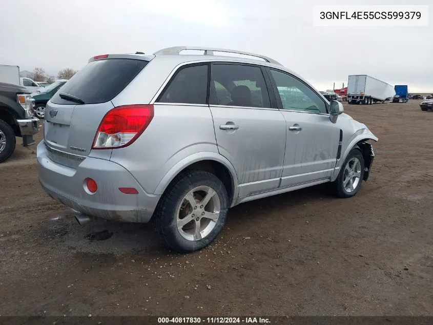 2012 Chevrolet Captiva Sport Fleet Ltz VIN: 3GNFL4E55CS599379 Lot: 40817830