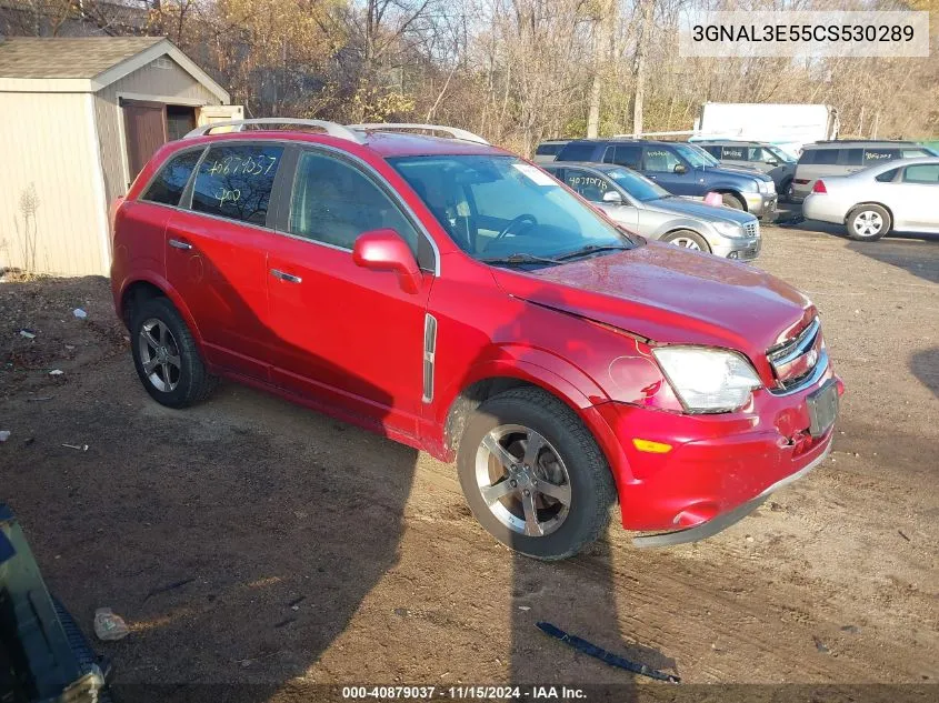 3GNAL3E55CS530289 2012 Chevrolet Captiva Sport Lt