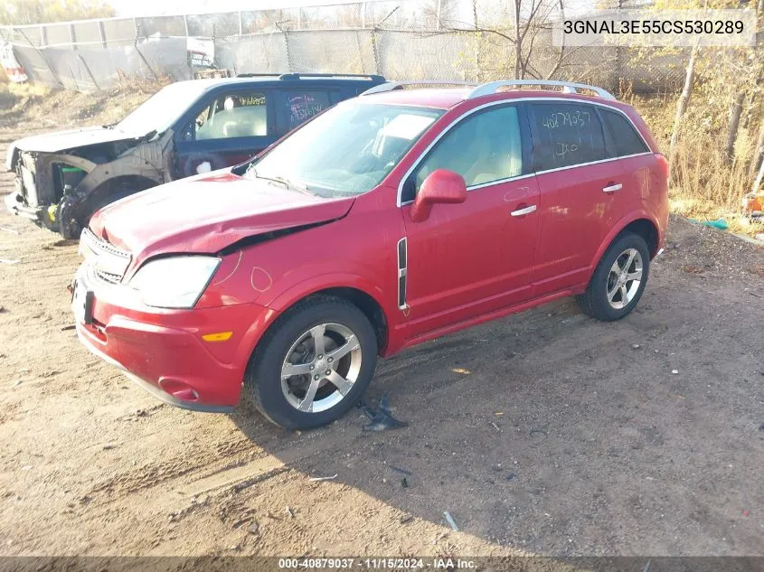 3GNAL3E55CS530289 2012 Chevrolet Captiva Sport Lt