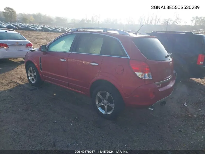 3GNAL3E55CS530289 2012 Chevrolet Captiva Sport Lt