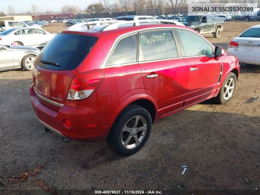 3GNAL3E55CS530289 2012 Chevrolet Captiva Sport Lt