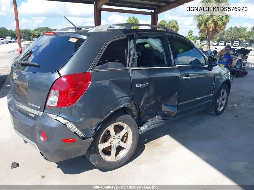 2013 Chevrolet Captiva Sport Lt VIN: 3GNAL3EK1DS576970 Lot: 40300422