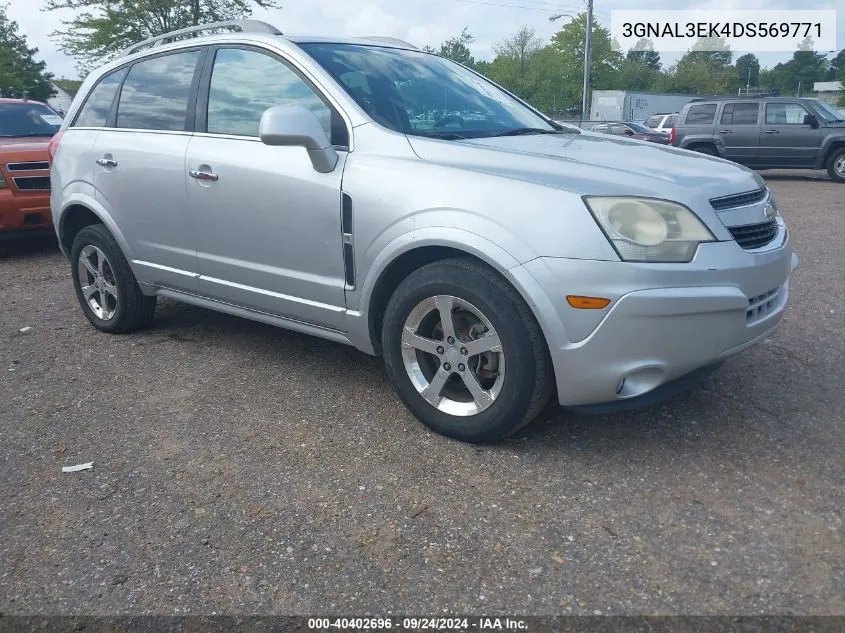 3GNAL3EK4DS569771 2013 Chevrolet Captiva Sport Lt