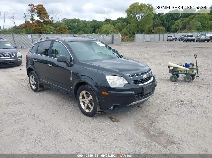 2013 Chevrolet Captiva Sport Lt VIN: 3GNFL3EK9DS515534 Lot: 40440175