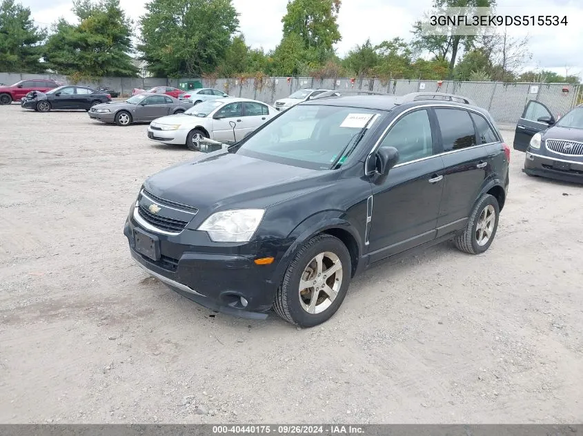 3GNFL3EK9DS515534 2013 Chevrolet Captiva Sport Lt