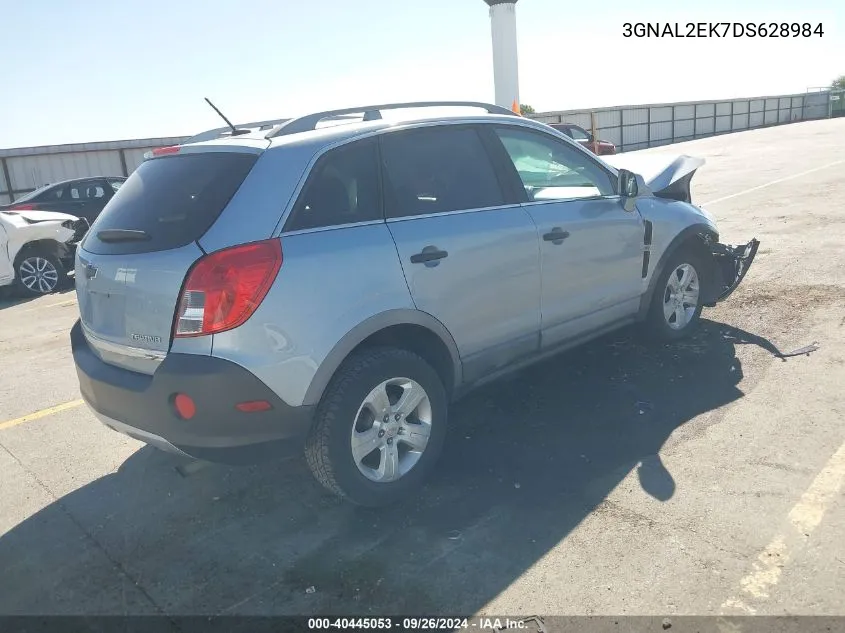 2013 Chevrolet Captiva Sport Fleet Ls VIN: 3GNAL2EK7DS628984 Lot: 40445053