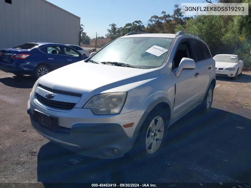 2013 Chevrolet Captiva Sport 2Ls VIN: 3GNFL2EK8DS519293 Lot: 40453418